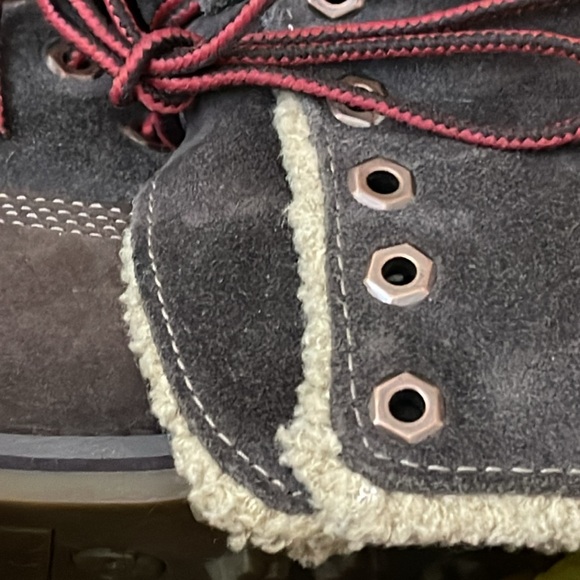 TIMBERLAND 6” SHEARLING BOOTS SIZE 12 - Picture 14 of 14